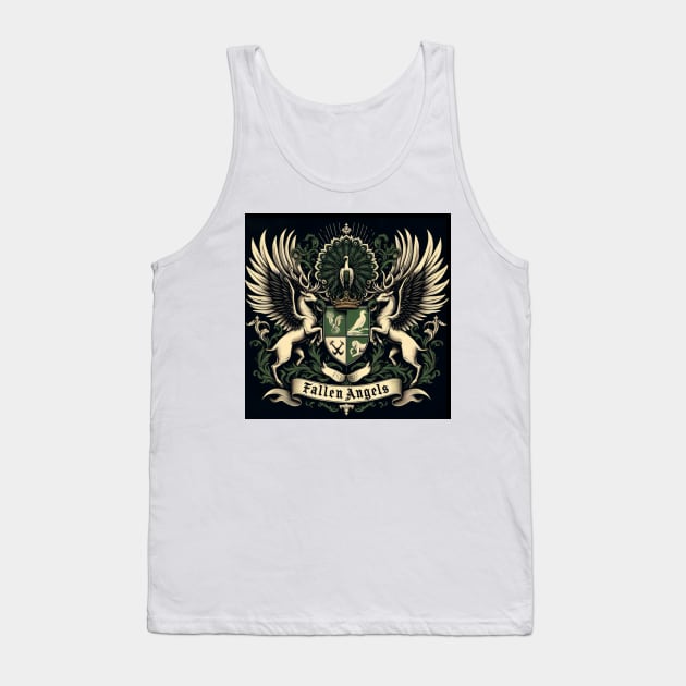 Fallen Angels coat of arms 2 Tank Top by Alex Robinson 